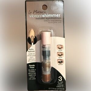 Le Mercerie Metallic Eyeshadow Trio - Copper, Bronze, Midnight